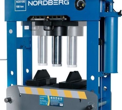 Пресс гидравлический NORDBERG N35100 100т pro с пневмоприводом [ЦБ-00017278]