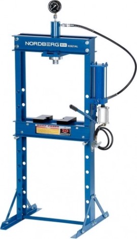 Пресс гидравлический NORDBERG N3621AL 20т, разборная рама, пневмопривод [ЦБ-0008611]