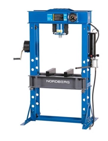 Пресс гидравлический NORDBERG N3651AL 50 т, пневмоуправление