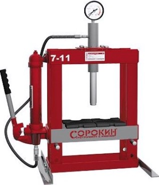 Пресс гидравлический СОРОКИН 7.11 10 т