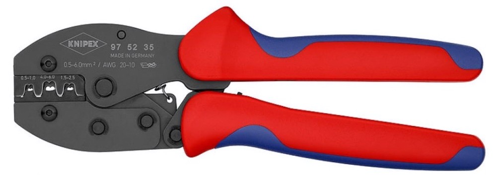 Пресс-клещи KNIPEX KN-975235SB PreciForce, 3 гнезда