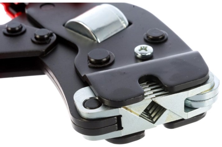 Пресс-клещи KNIPEX KN-975309SB для контактных гильз DIN 46228