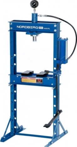 Пресс напольный NORDBERG N3621FL 20 тонн, разборная рама + ножное управление [ЦБ-0008600]