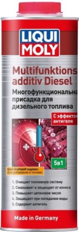 Присадка для дизельного топлива LIQUI MOLY Multifunktionsadditiv Diesel 1 л. 39025 многофункц. [39025]