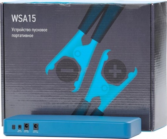 Пусковое устройство NORDBERG WSA15 портативное 5/12v, емкость 15 aч [ЦБ-00016466]