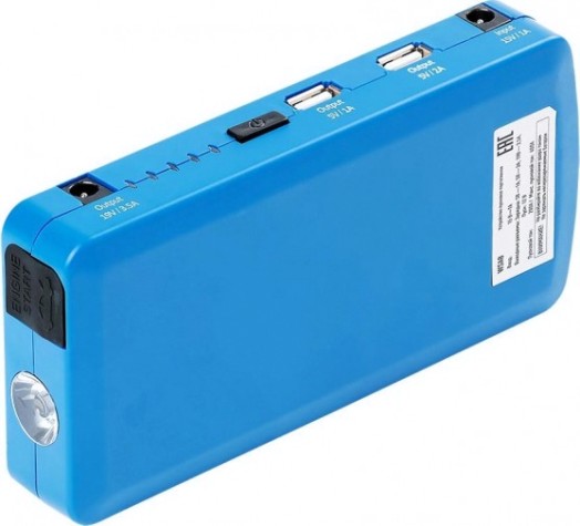 Пусковое устройство NORDBERG WSA8 портативное 5/12v, емкость 8 aч [ЦБ-00016465]