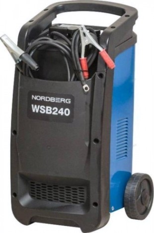 Пускозарядное устройство NORDBERG WSB240 12/24v макс ток 240А [ЦБ-00002164]