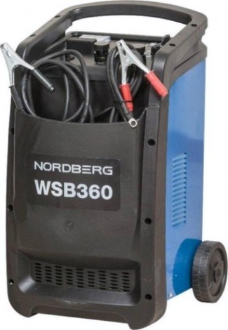 Пускозарядное устройство NORDBERG WSB360 12/24v макс ток 360А [ЦБ-00002165]
