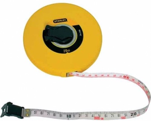Рулетка геодезическая STANLEY "LongTape Fiberglass" 30.0 м 0-34-297 [0-34-297]