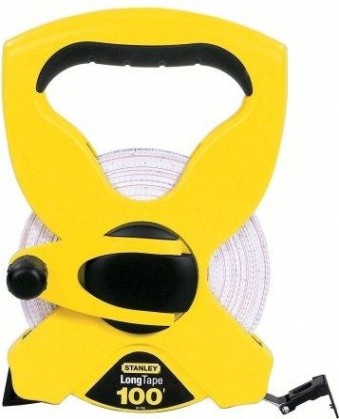 Рулетка геодезическая STANLEY "LongTape Fiberglass" 30.0 м 2-34-792 [2-34-792]