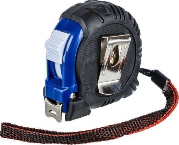 Рулетка Кобальт 247-224 вектор 3мx16мм обрезиненный корпус