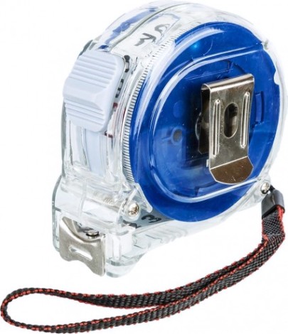 Рулетка Кобальт 247-293 высота 10мx25мм прозрачный корпус