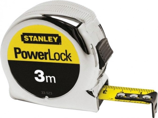 Рулетка STANLEY "MICRO POWERLOCK" 3.0 м 0-33-522 [0-33-522]