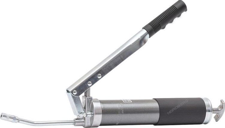 Шприц NORDBERG NO2402 2-х плунжерный для густой смазки, 400мл [NO2402]