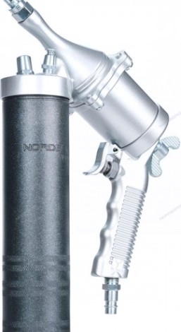 Шприц плунжерный пневматический NORDBERG NO3401 для густой смазки, 400мл, с поворотом рукоятки [ЦБ-00017340]