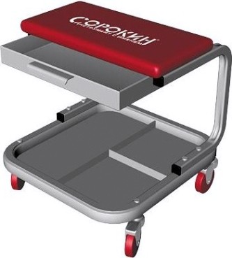 Сидение прямоугольное СОРОКИН 24.166 с ящиком