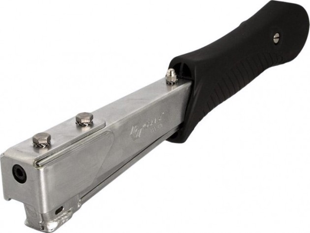 Скобозабиватель ручной Кобальт 790-410 механический ударный, 6-10 мм, тип 140, обрезиненн