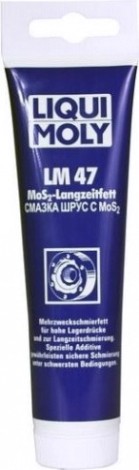 Смазка ШРУС с дисульфидом молибдена LIQUI MOLY LM 47 Langzeitfett + MoS2 0,1 л. 1987/3510 [3510/1987]