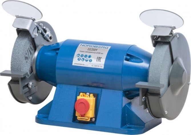 Станок заточной NORDBERG EG2009 200мм, 220в [EG2009]