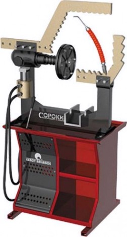 Стенд для правки литых дисков СОРОКИН 15.36 10-24"
