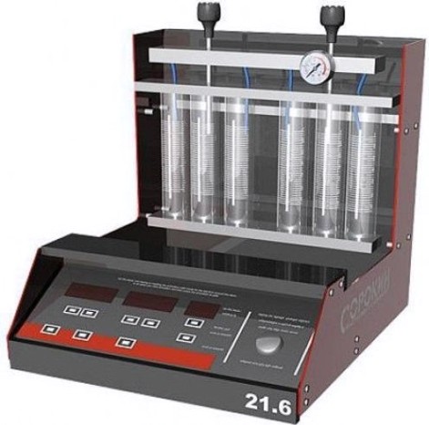 Стенд для тестирования и очистки 6 форсунок СОРОКИН 21.6 + УЗВ