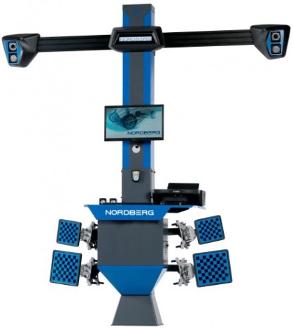 Стенд калибровочный NORDBERG C804_серый 3d модель четырехкамерный [ЦБ-0009773]