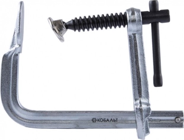 Струбцина F-образная Кобальт 100 х 80 мм 244-629 [244-629]