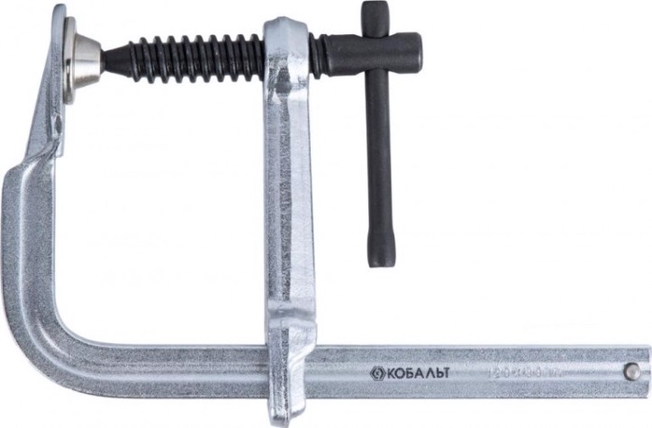 Струбцина F-образная Кобальт 120 х 80 мм 244-636 [244-636]