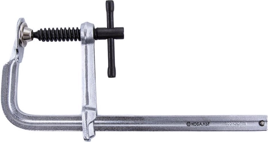 Струбцина F-образная Кобальт 200 х 80 мм 244-643 [244-643]