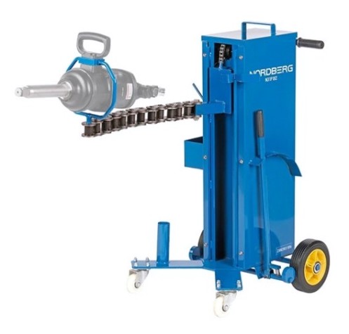 Тележка-держатель NORDBERG N31P182 с цепью для пневмогайковерта 1''