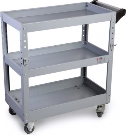 Тележка инструментальная WiederKraft WDK-903B 3 полки