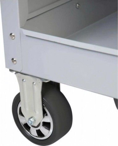 Тележка инструментальная WiederKraft WDK-903B 3 полки