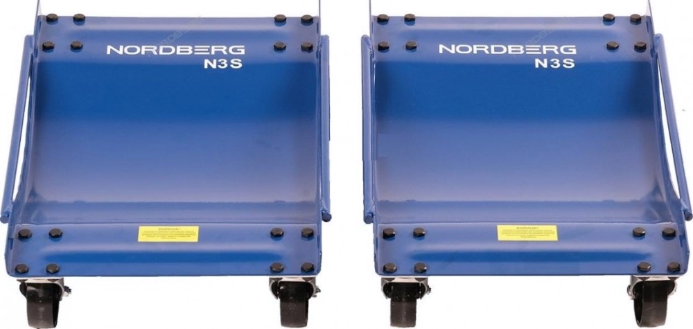 Тележка NORDBERG N3S под колесо для перемещения авто (комплект 2 шт.) [ЦБ-00012193]