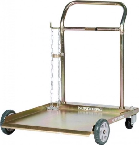 Тележка транспортировочная NORDBERG 26TR для бочек с маслом до 200 л [ЦБ-00009855]