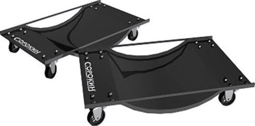 Тележки колесные СОРОКИН 9.62 для транспортировки 1 т (2 шт.)