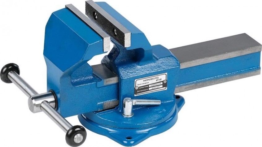 Тиски NORDBERG NT140 слесарные [ЦБ-0008430]