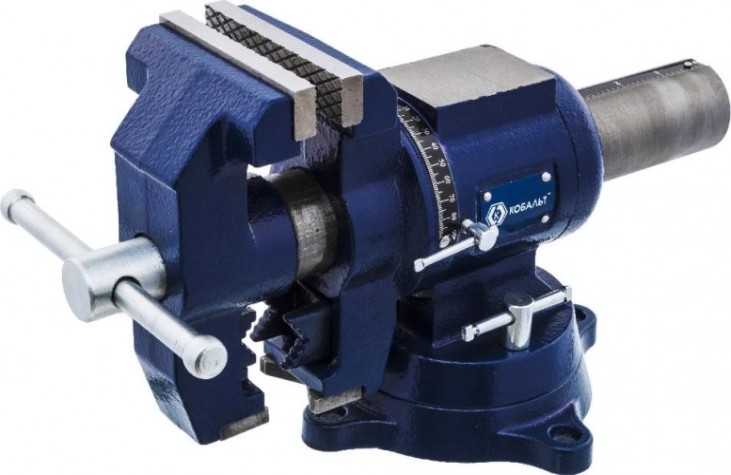 Тиски слесарные Кобальт 100 мм 246-012 [246-012]