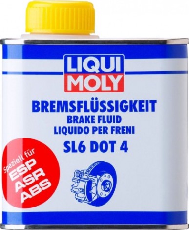 Тормозная жидкость LIQUI MOLY Bremsenflussigkeit SL6 DOT-4 0,5 л 3086 [3086]
