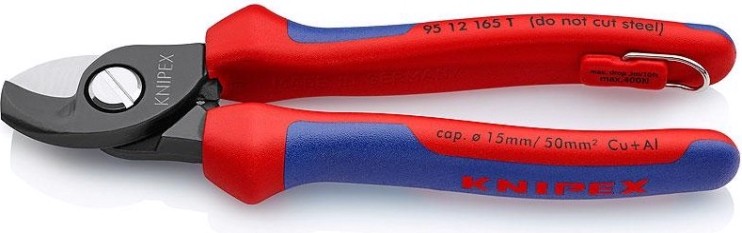 Тросорез KNIPEX 9512165TBK 165 мм [KN-9512165TBK]