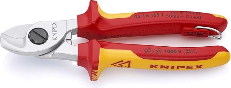 Тросорез KNIPEX 9516165T 165 мм, диэлектрический [KN-9516165T]