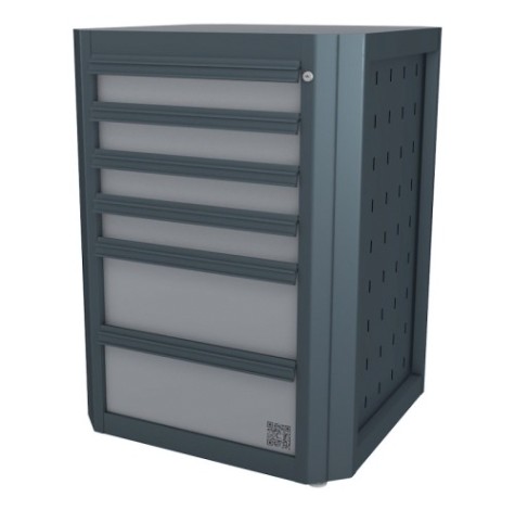 Тумба верстачная СОРОКИН с 6 ящиками 35.506 [35.506]