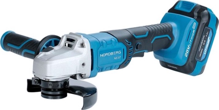 Угловая шлифмашина аккумуляторная NORDBERG NE307K [ЦБ-00016881]