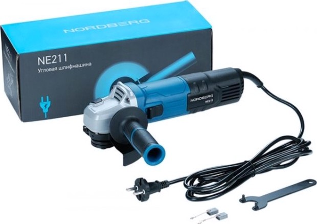 Угловая шлифмашина сетевая NORDBERG NE211 [ЦБ-00016876]