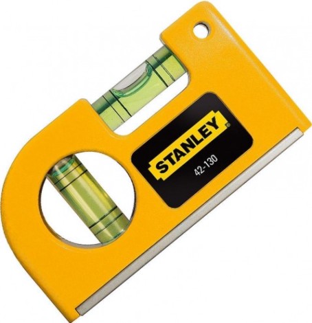 Уровень STANLEY 0-42-130 "pocket level" карманный х 2 капсулы