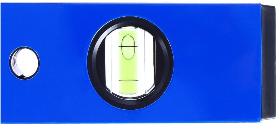 Уровень строительный Кобальт 243-028 комфорт, 1500 мм, профиль 20x49 мм, 3 глазка.