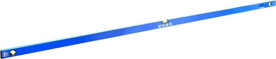 Уровень строительный Кобальт 243-035 комфорт, 2000 мм, профиль 20x49 мм, 3 глазка.