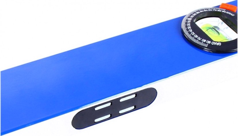 Уровень строительный Кобальт 243-042 комфорт, магнитный 400 мм, профиль 20x49 мм, 3 гла