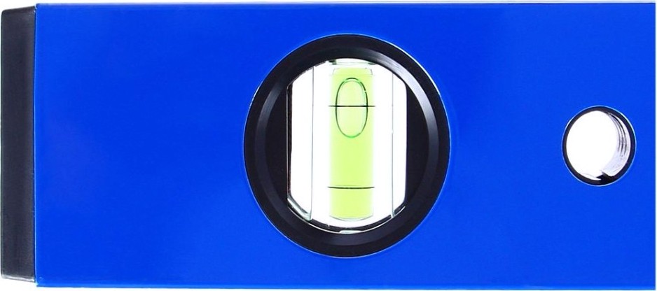 Уровень строительный Кобальт 243-073 комфорт, магнитный 1000 мм, профиль 20x49 мм, 3 гл