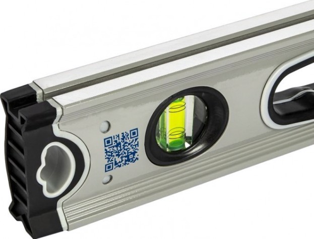 Уровень строительный Кобальт 243-271 экстра, 600 мм, профиль 30x65 мм, 3 глазка.