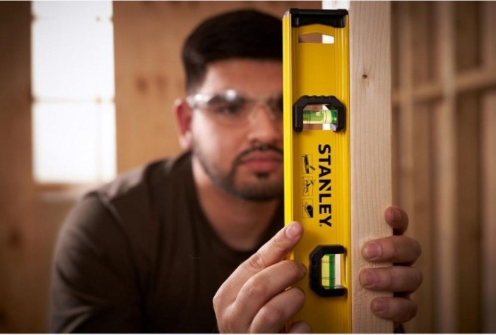 Уровень строительный STANLEY 0-42-072 basic i-beam 30см